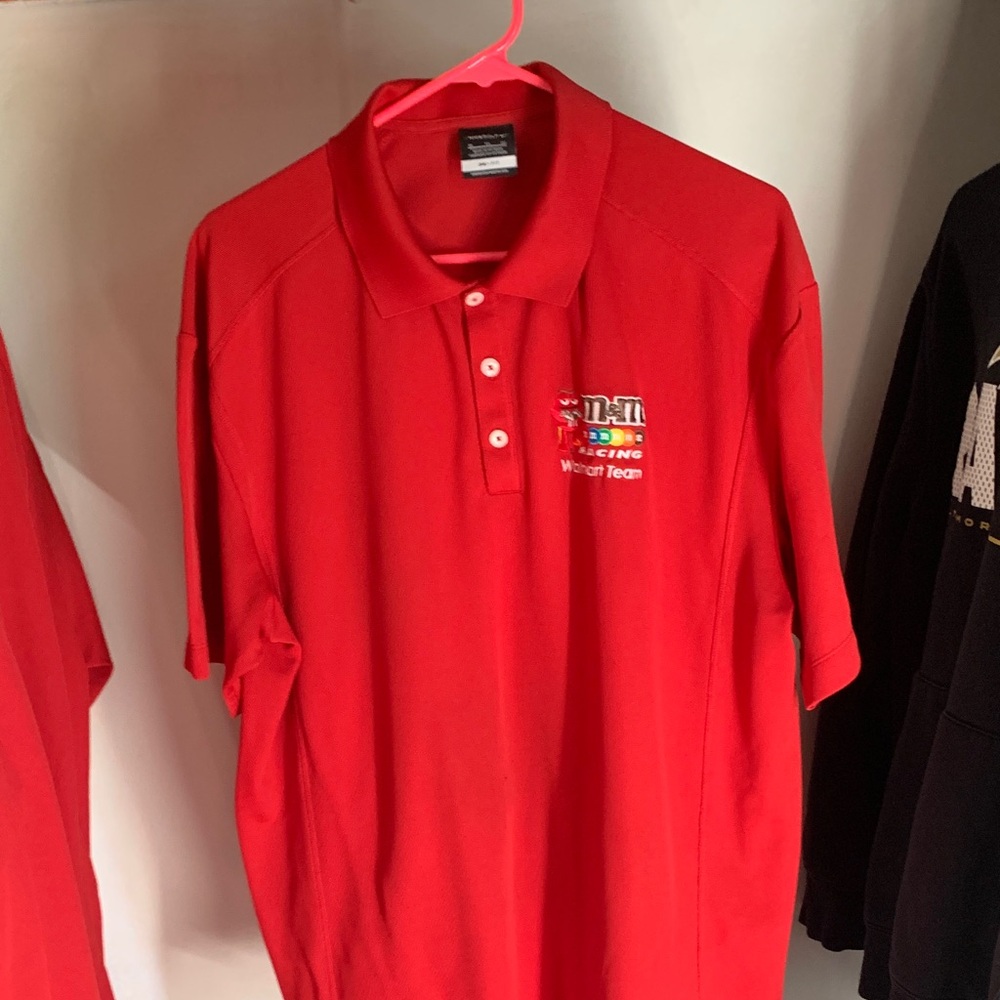 Nike M&M Racing Walmart Golf Polo Men’s XL